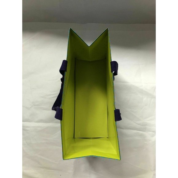 Tory Burch Reusable Paper Shopping Bag Gift Rope Handle 9" X 12" X 4.9" - Picture 3 of 12